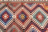 Antique Caucasian Kazak Borcholo Rug 4'10'' x 8'8''