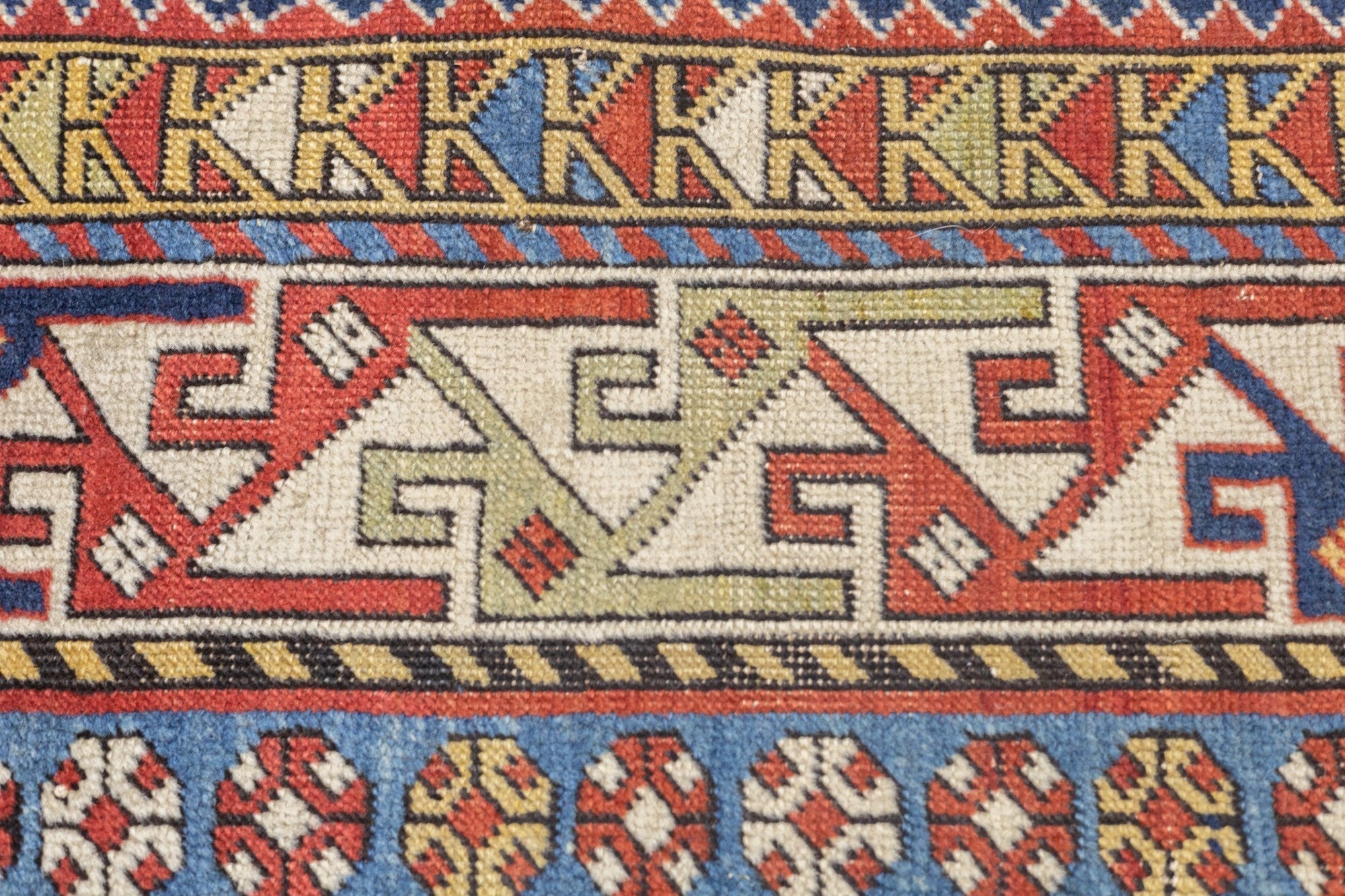 Antique Caucasian Shirvan Rug 4'5'' x 9'0"