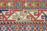 Antique Caucasian Shirvan Rug 4'5'' x 9'0"