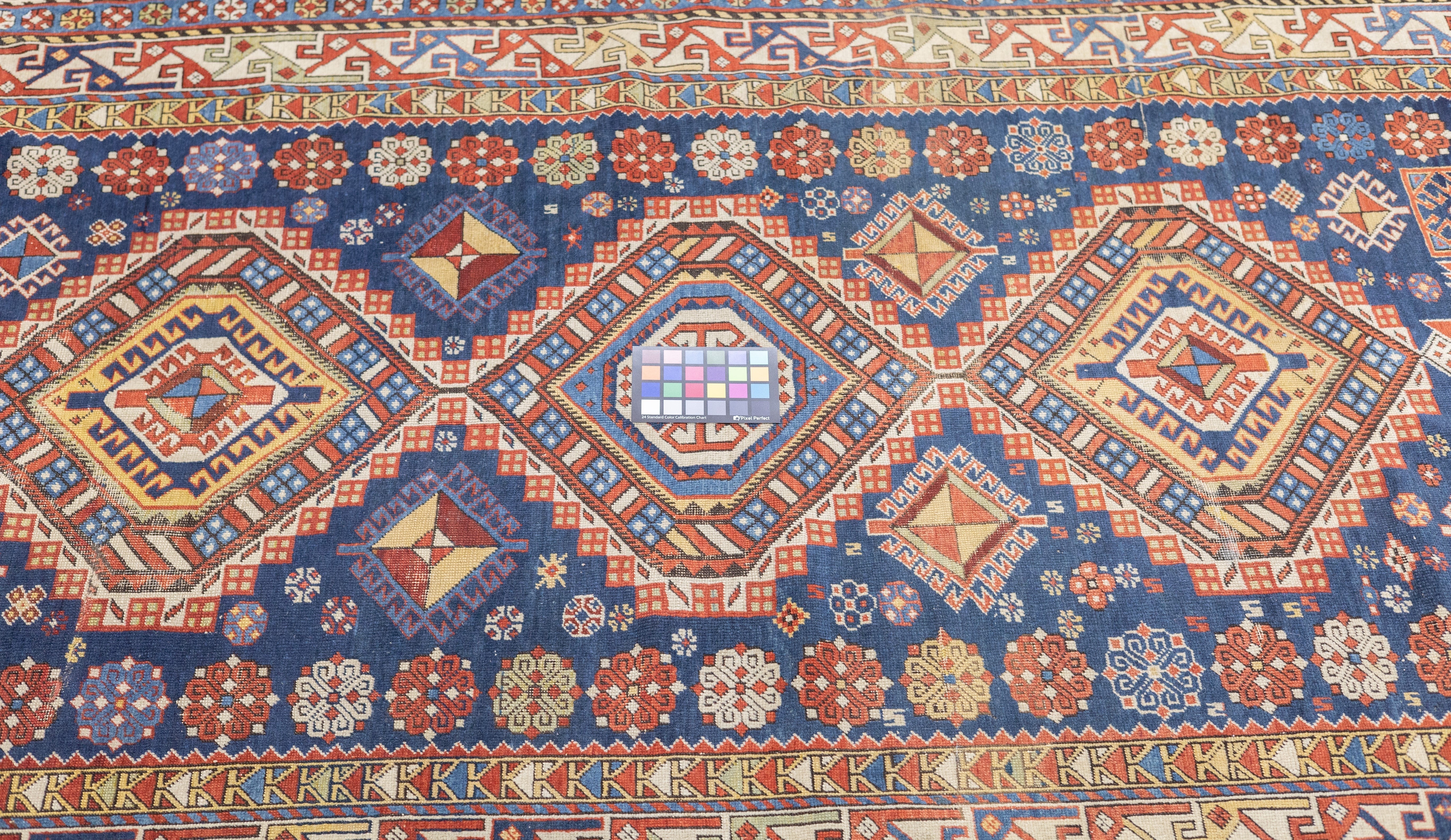 Antique Caucasian Shirvan Rug 4'5'' x 9'0"
