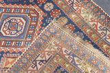 Antique Caucasian Shirvan Rug 4'5'' x 9'0"