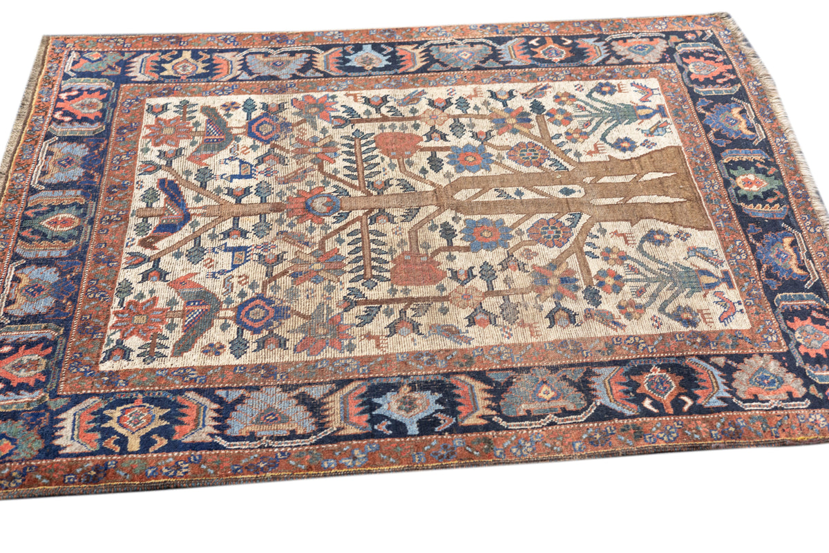 Antique Kurdish Rug 3'11'' x 5'0"
