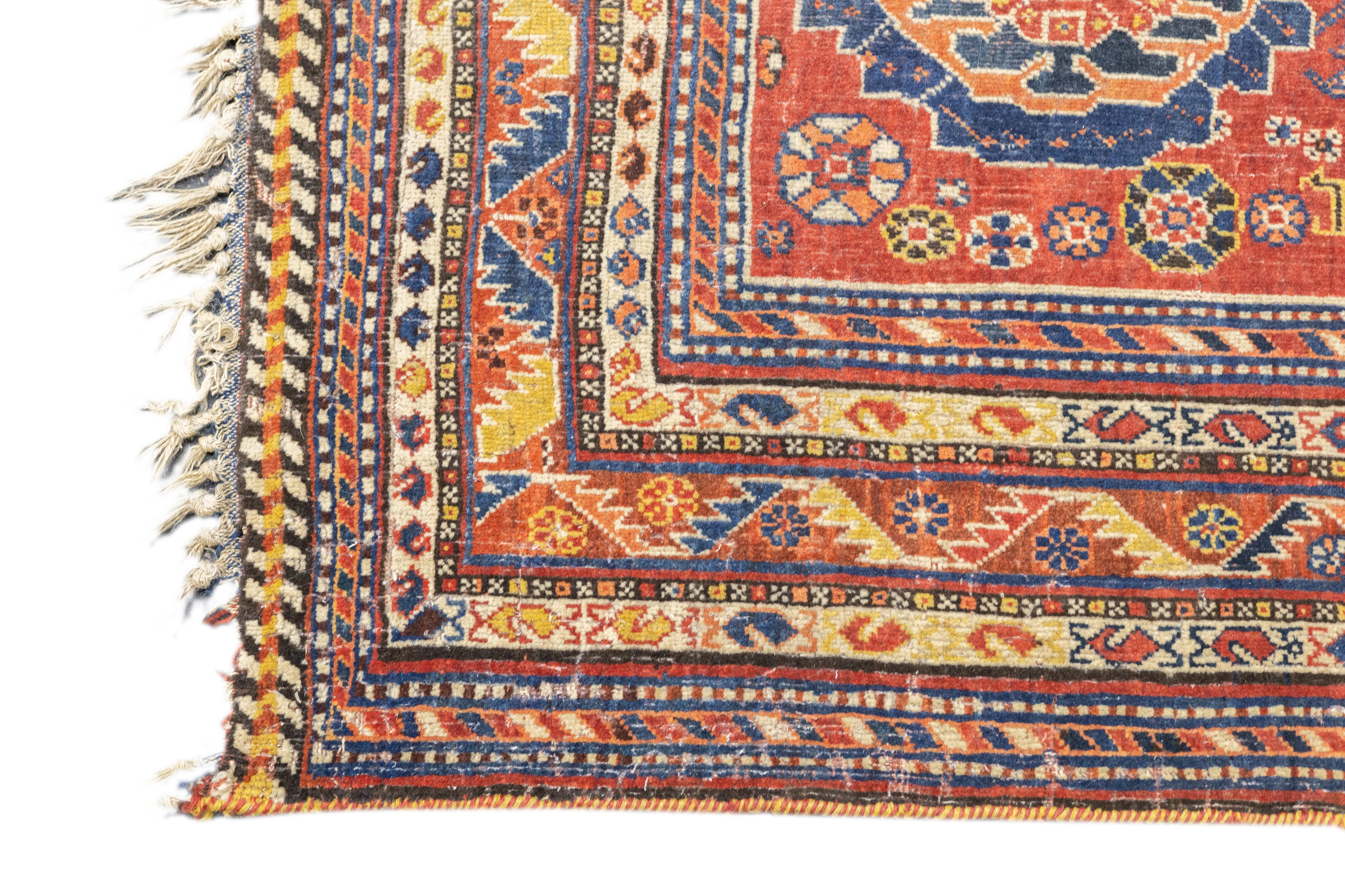 Antique Qashqai Rug 5'4'' x 7'10''