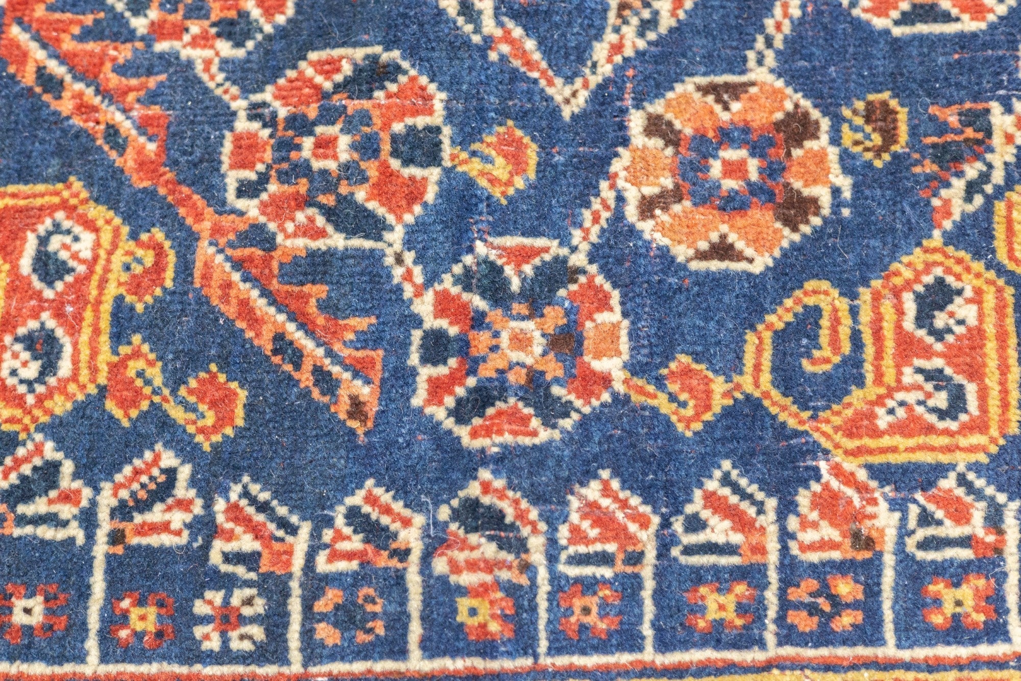 Antique Qashqai Rug 5'4'' x 7'10''