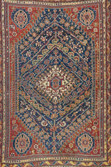 Antique Qashqai Rug 5'4'' x 7'10''