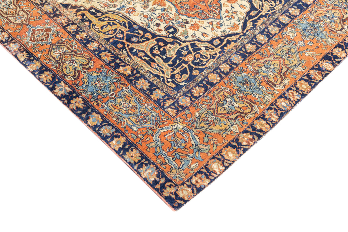 Antique Farahan Sarouk Rug 4'0" x 6'10''