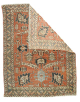 Antique Bakhshayesh Rug 5'0" x 6'4''