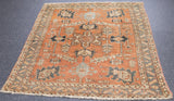 Antique Bakhshayesh Rug 5'0" x 6'4''