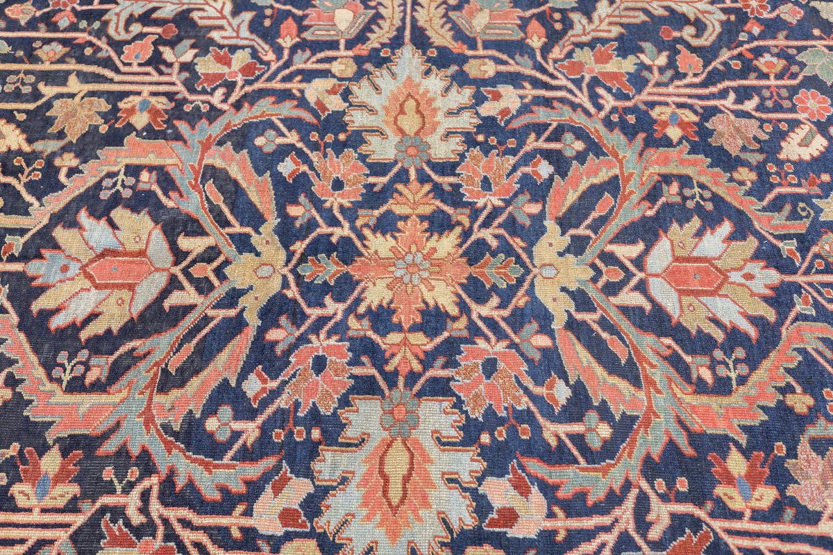 Antique Serapi Rug 8'8'' x 12'4''