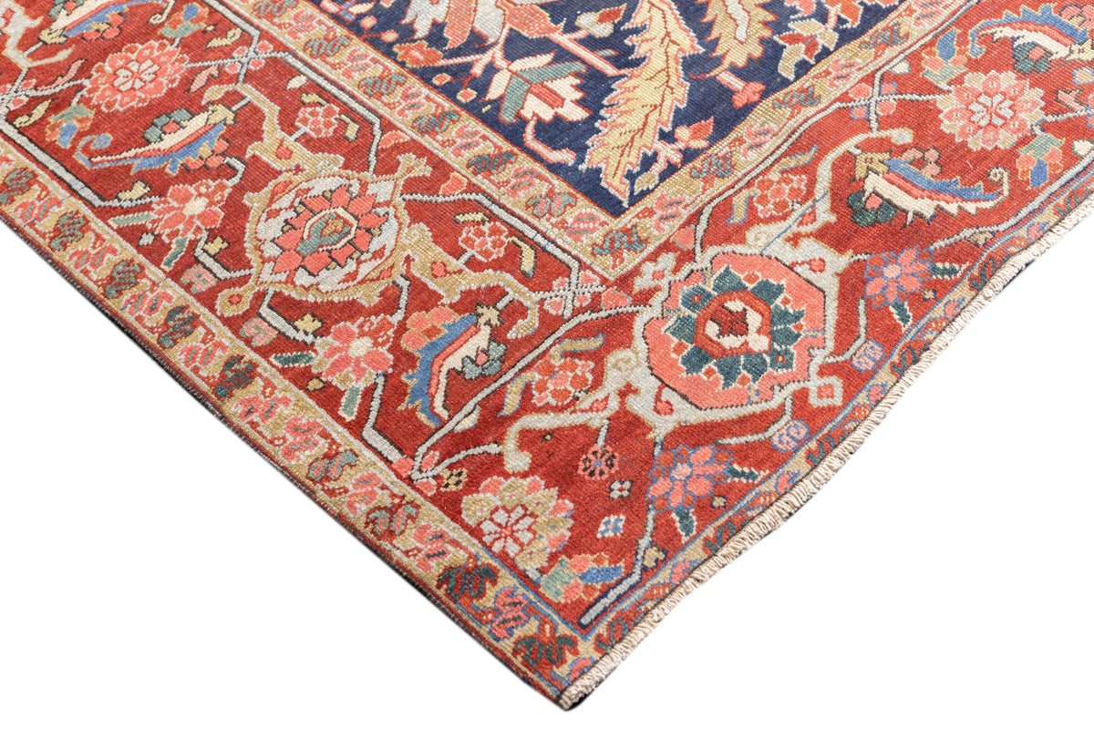 Antique Serapi Rug 8'8'' x 12'4''