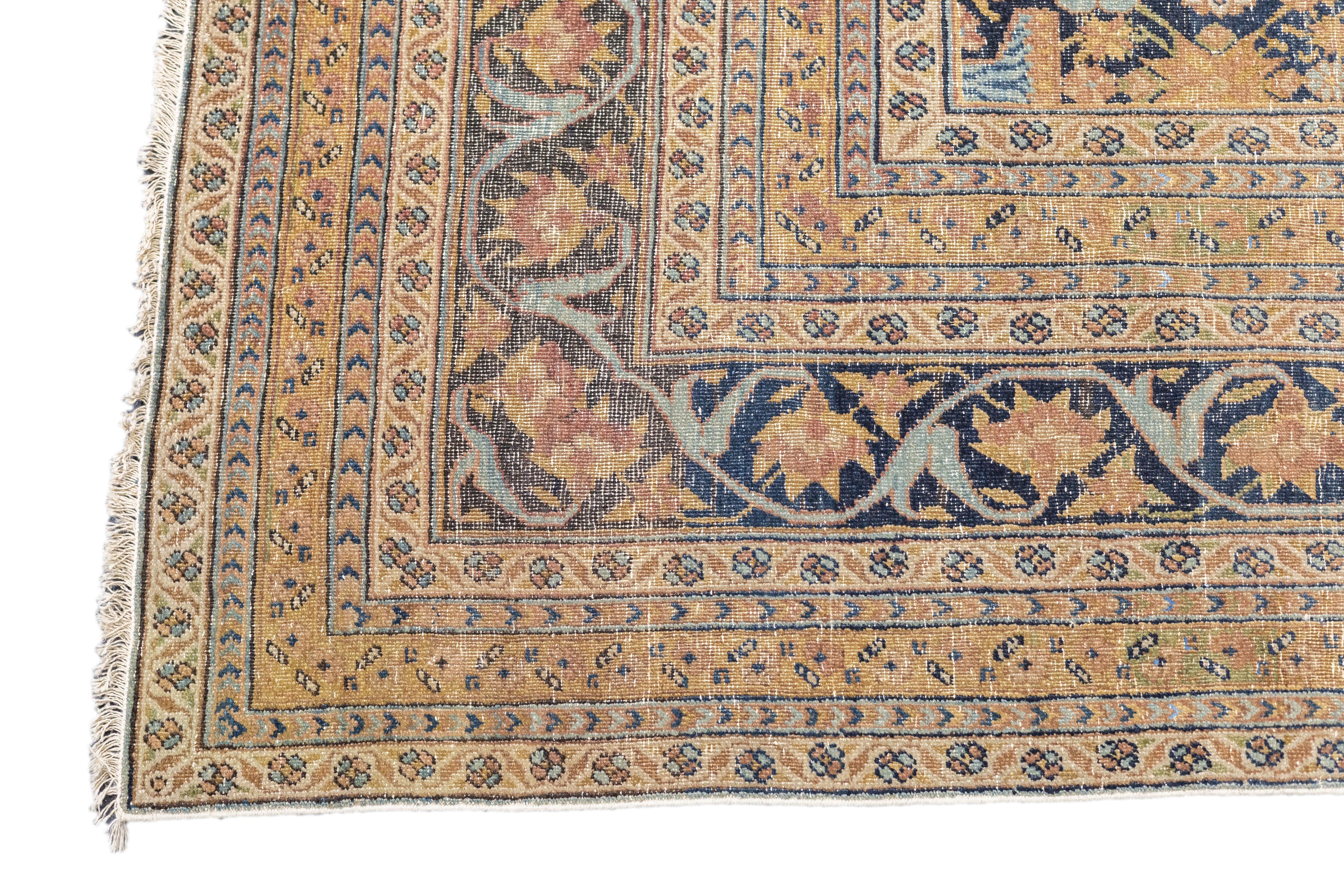 Antique Tabriz Rug 7'4'' x 9'7''