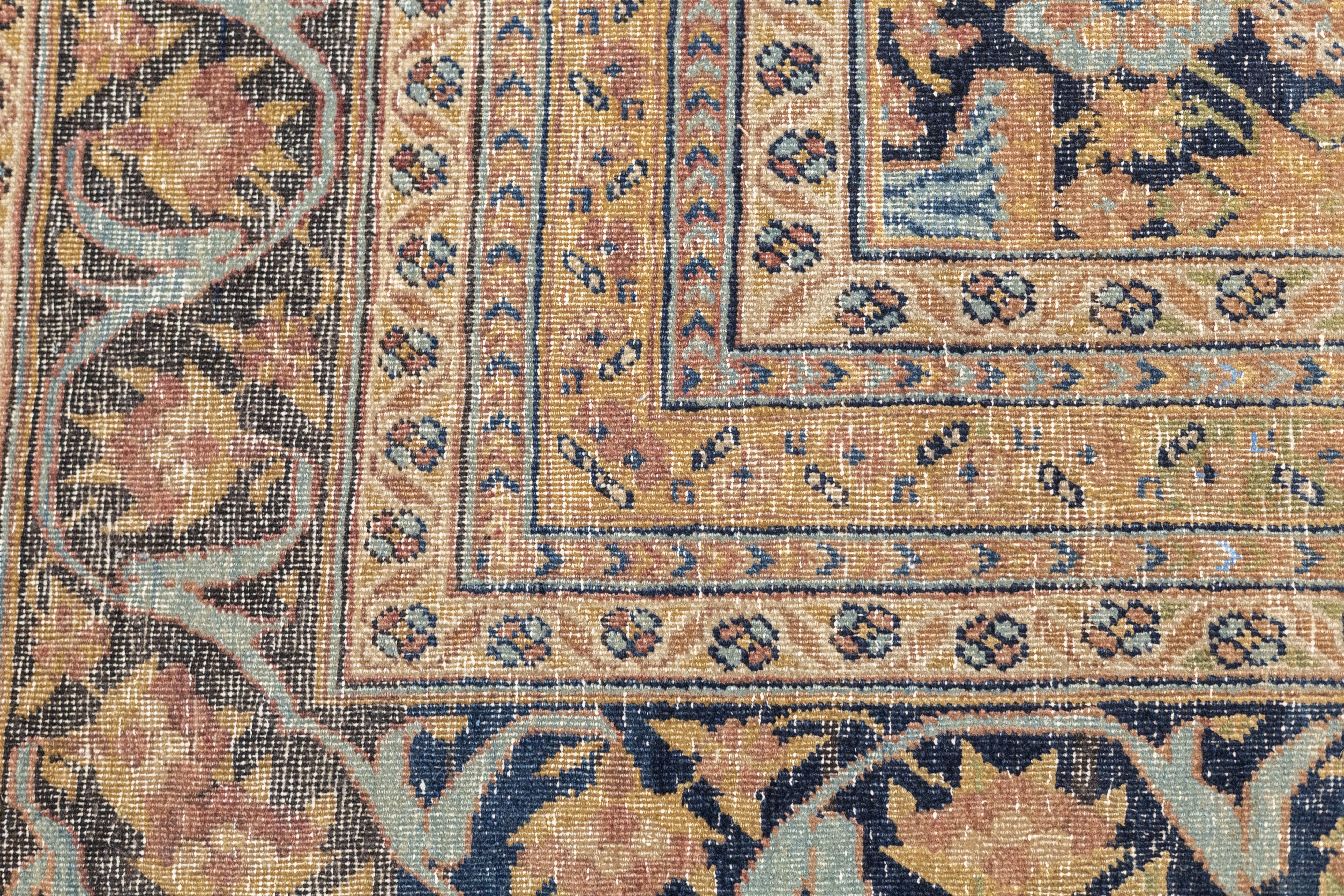 Antique Tabriz Rug 7'4'' x 9'7''