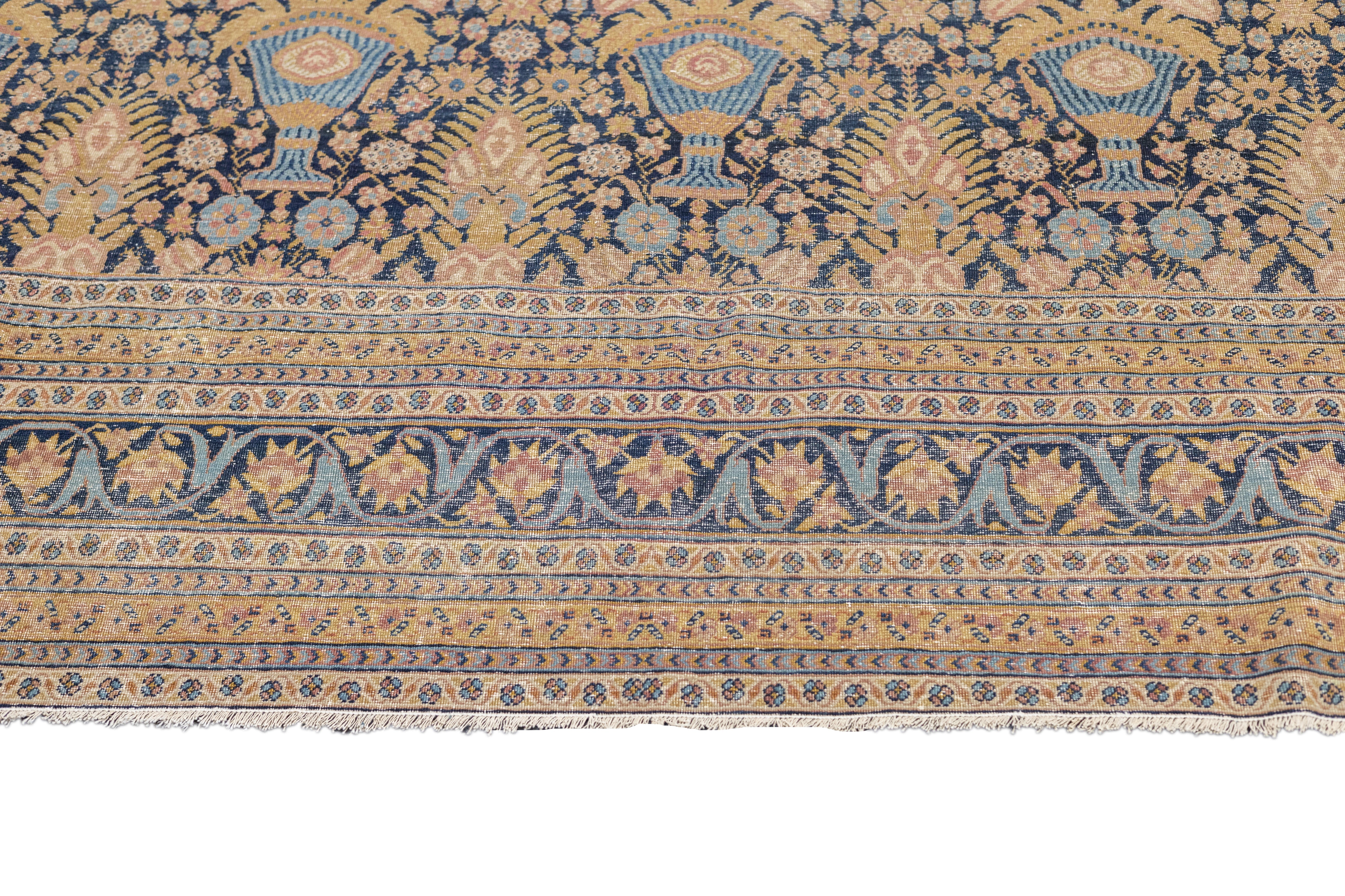 Antique Tabriz Rug 7'4'' x 9'7''