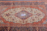 Antique Fine  Mohtasham Kashan Rug 4' 5" x 6' 8''