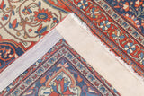 Antique Fine  Mohtasham Kashan Rug 4' 5" x 6' 8''