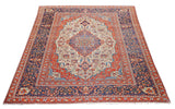 Antique Fine  Mohtasham Kashan Rug 4' 5" x 6' 8''
