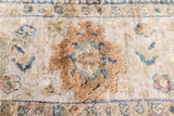 Antique Silk Ziegler Mahal Rug 4'2'' x 6'6''