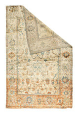 Antique Silk Ziegler Mahal Rug 4'2'' x 6'6''