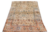 Antique Silk Ziegler Mahal Rug 4'2'' x 6'6''