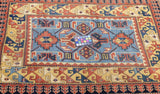 Antique Caucasian Kazak Rug 3'5'' x 5'2''