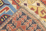 Antique Caucasian Kazak Rug 3'5'' x 5'2''