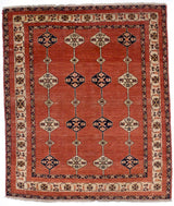Fine Vintage Gabbeh Rug 6' 0'' x 7' 0''