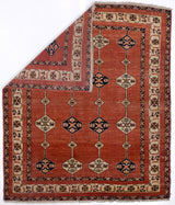 Fine Vintage Gabbeh Rug 6' 0'' x 7' 0''