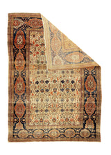 Antique  Farahan Sarouk Rug 6' 10'' x 9' 6''