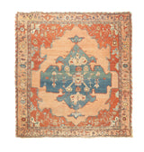 Antique Serapi Rug 9'3'' x 9'11''