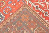Antique Caucasian Kazak Rug 6'4'' x 7'5''