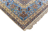Extremely Fine Isfahan Wool and Silk Rug 10'6'' x 13'11''