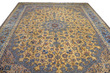 Extremely Fine Isfahan Wool and Silk Rug 10'6'' x 13'11''