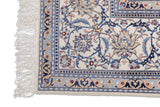 Extremely Fine  Nain Rug Wool & Silk Rug 7'10'' x 7'11''
