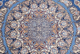Extremely Fine  Nain Rug Wool & Silk Rug 7'10'' x 7'11''