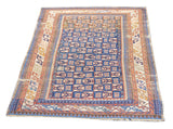 Antique Kuba Rug 3'8'' x 5'1''
