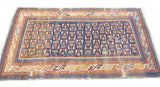 Antique Kuba Rug 3'8'' x 5'1''