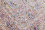 Extremely Fine  Tabriz Wool & Silk woven Rug 4'11'' x 7'1''