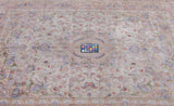 Extremely Fine  Tabriz Wool & Silk woven Rug 4'11'' x 7'1''