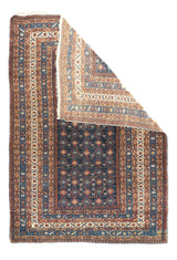 Antique Caucasian Kuba Rug 4'1'' x 5'9''
