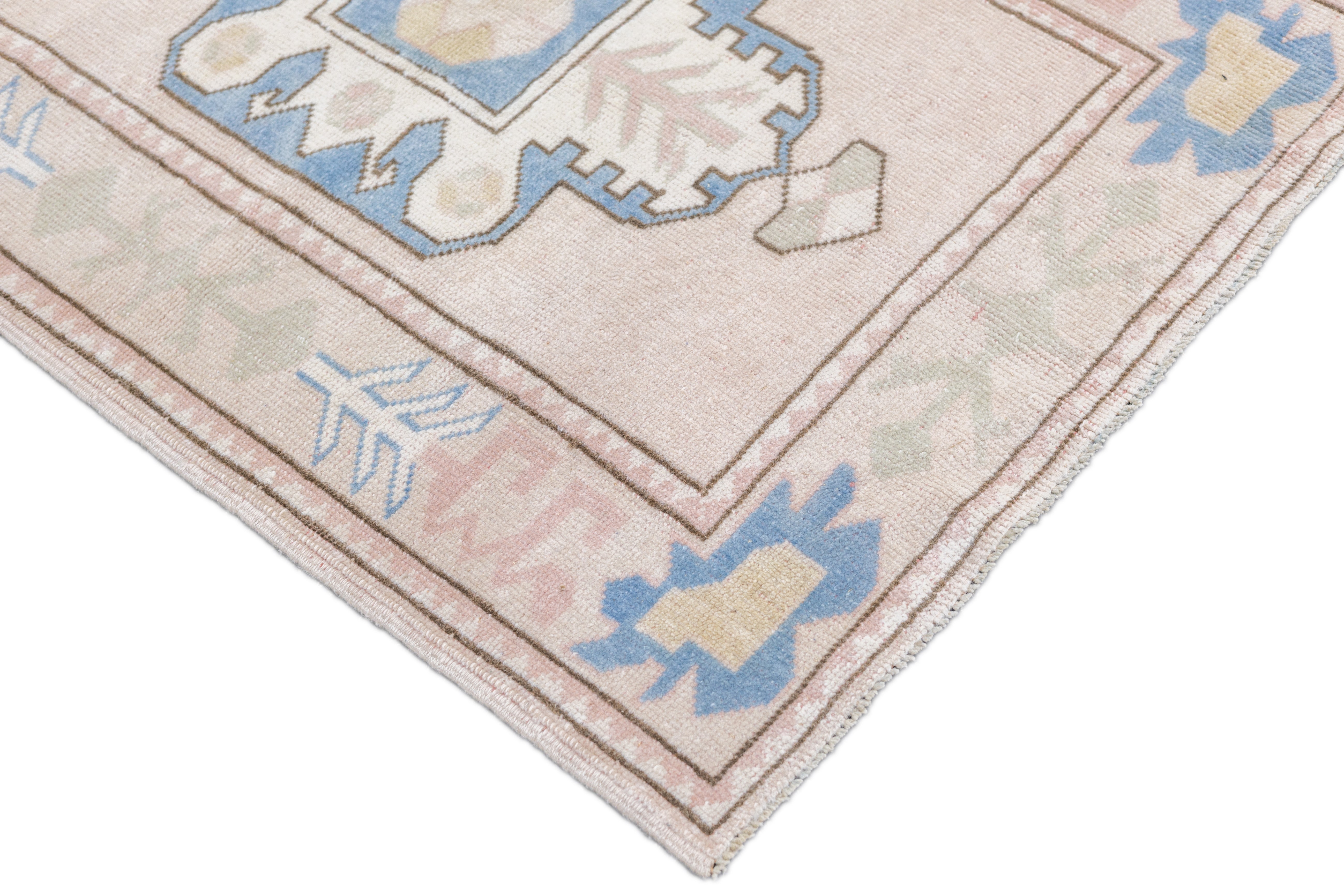 Oushak Rug 3'0" x 3'11''