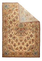 Antique Fine  Isfahan Rug 7' 10'' x 11' 7''