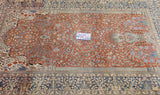 Antique Mohtasham Kashan Rug 4'5'' x 6'7''