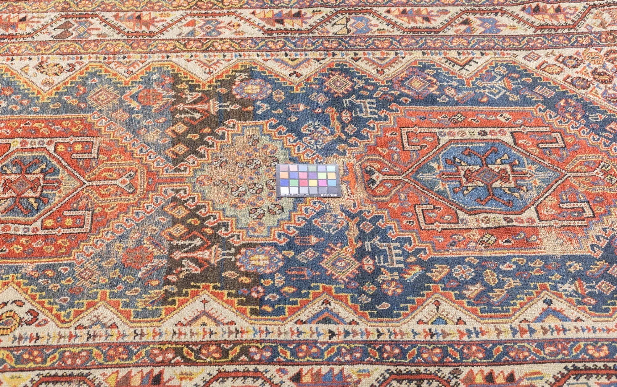 Antique Qashqai Rug 4'5'' x 7'8''