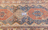 Antique Qashqai Rug 4'5'' x 7'8''