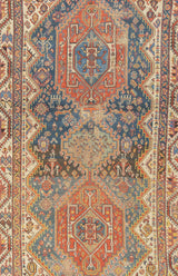 Antique Qashqai Rug 4'5'' x 7'8''