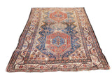Antique Qashqai Rug 4'5'' x 7'8''