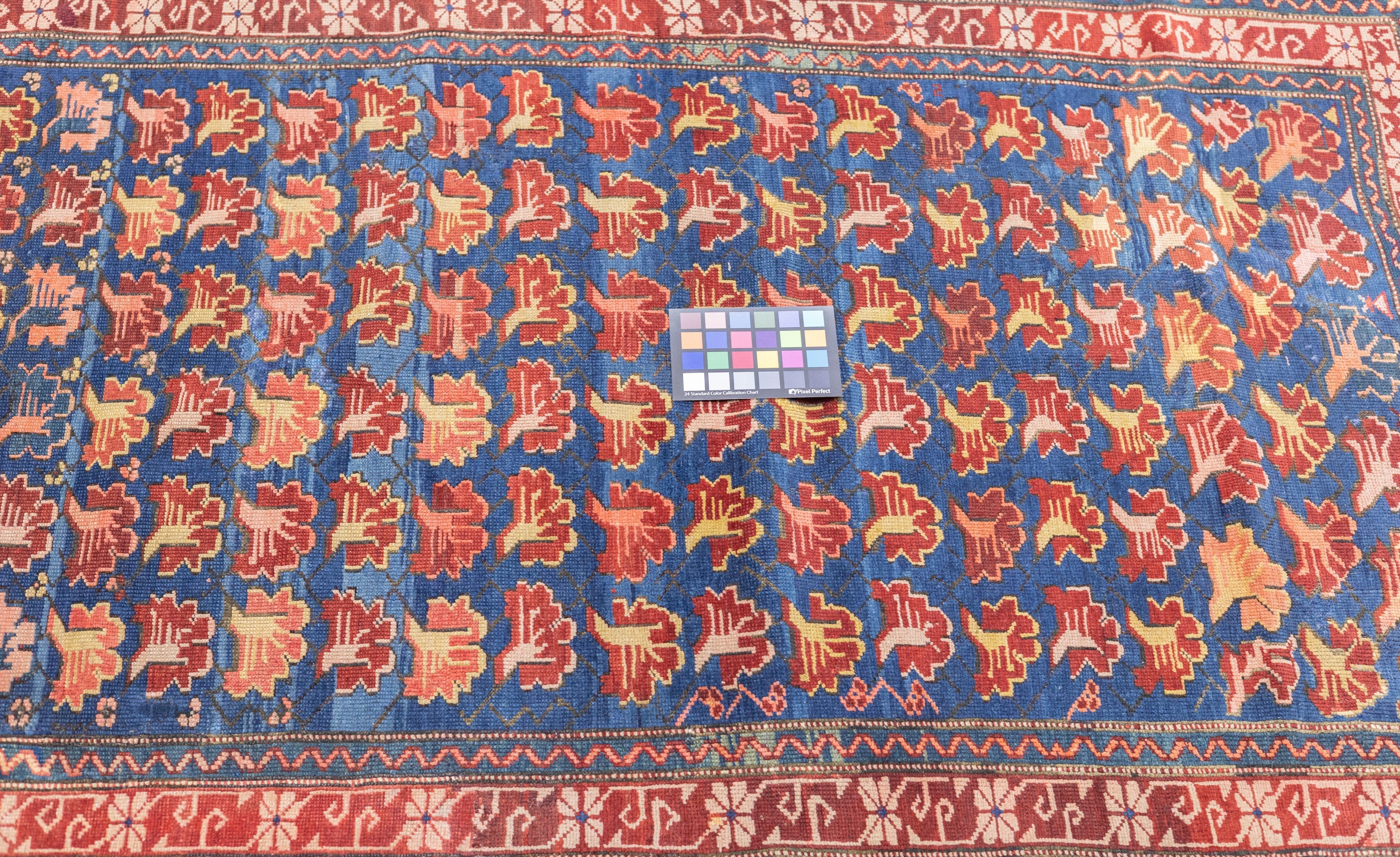 Antique Caucasian Zehour Rug 3'5'' x 5'2''