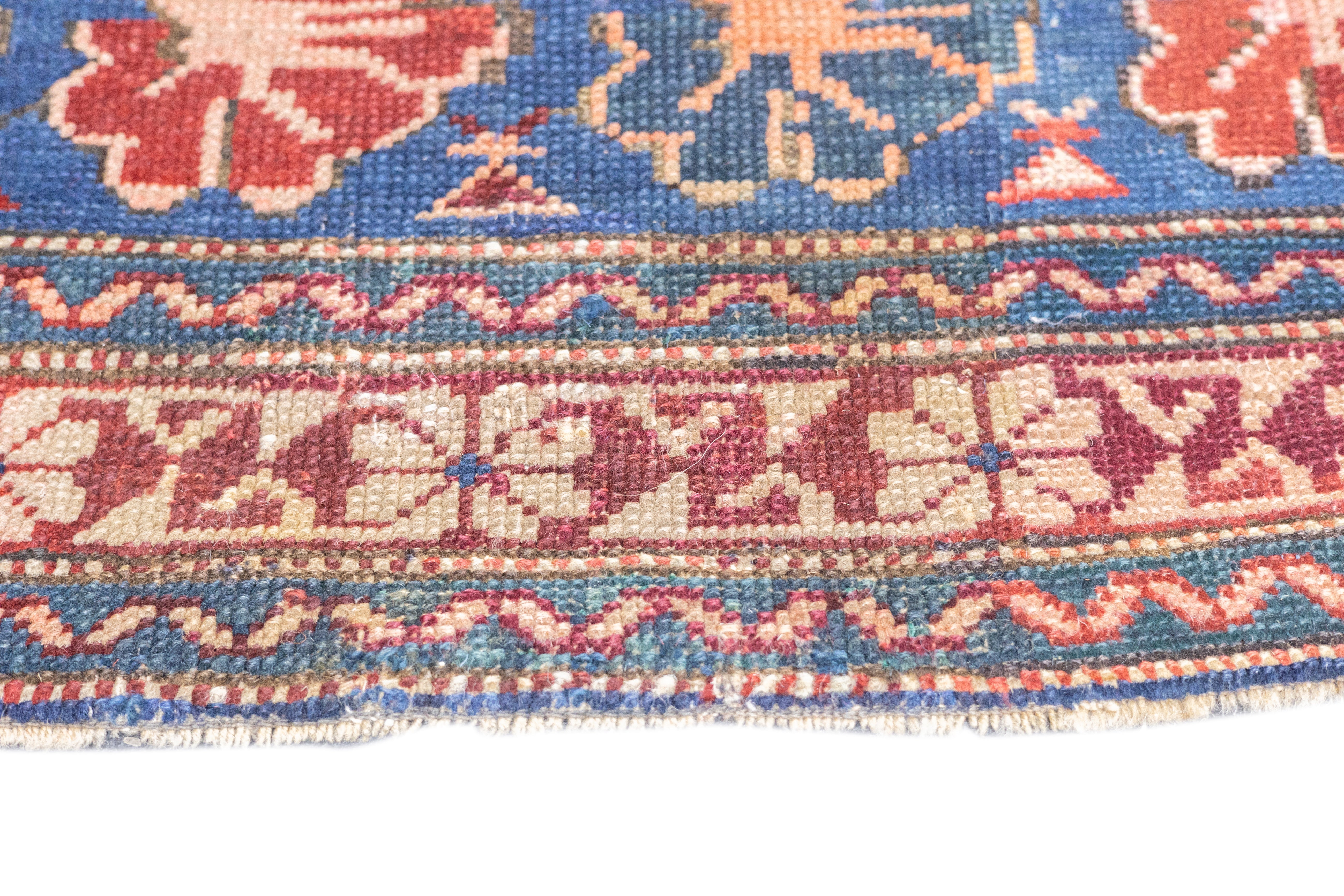 Antique Caucasian Zehour Rug 3'5'' x 5'2''