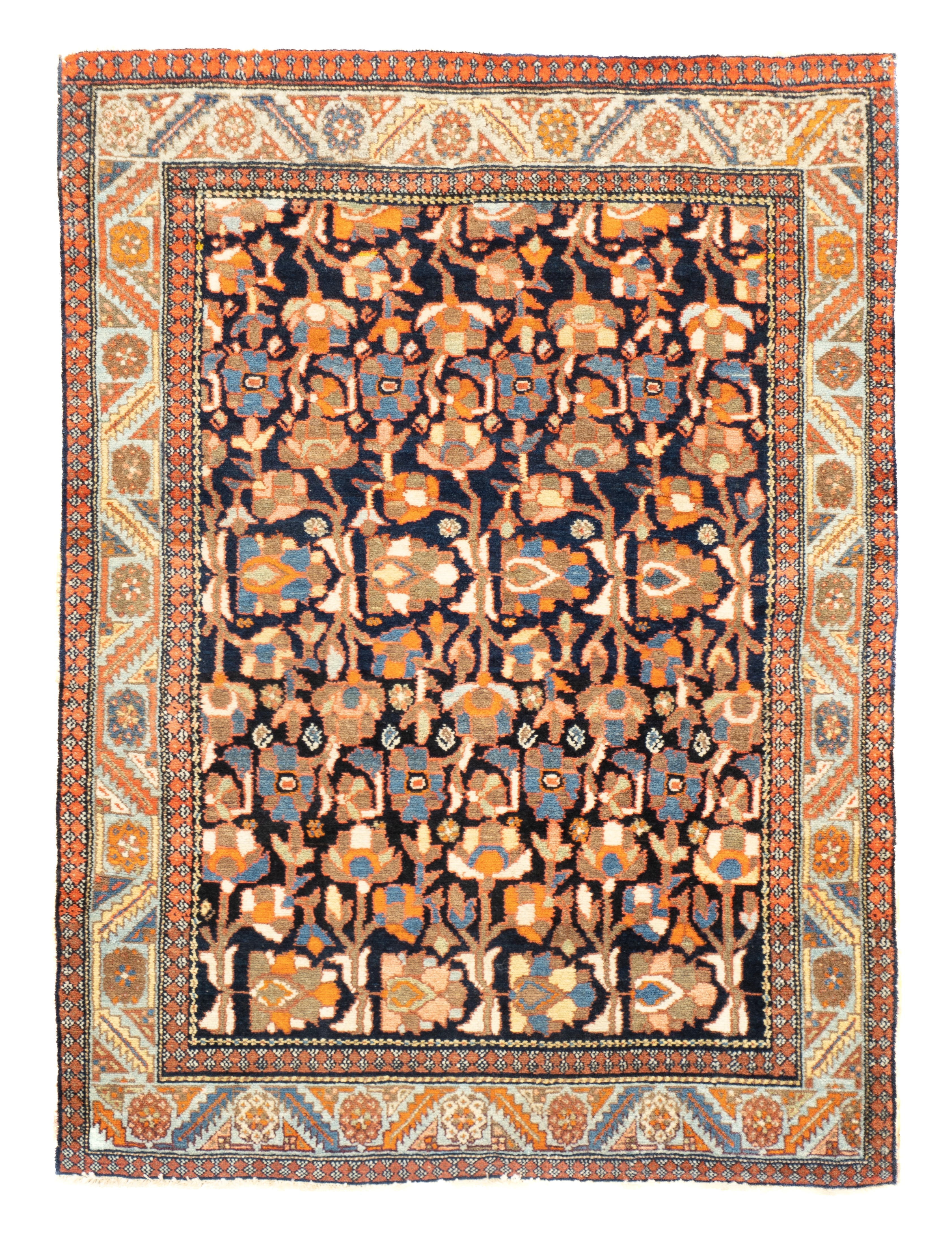 Antique Malayer Rug 3'6'' x 4'8''
