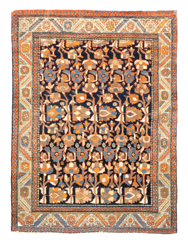Antique Malayer Rug 3'6'' x 4'8''